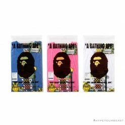 Hypeyourbeast BAPE Baby Milo Sesame Street Carp Streamer Tee Shirt 'WHITE' Clothes