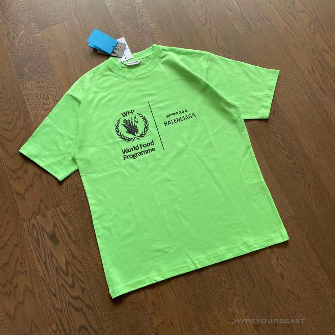Hypeyourbeast BCG Support Word Food Programme Tee Shirt Green T-Shirts 1 Hypeyourbeast BCG Support Word Food Programme Tee Shirt Green T-Shirts