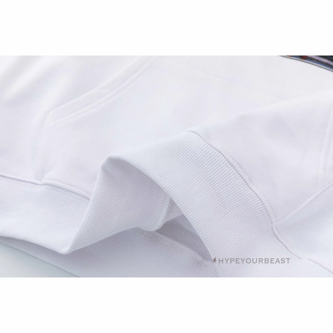 HypeYourBeast Hoodies & Jackets Off White Hoodie Fighter - White 10 HypeYourBeast Hoodies & Jackets Off White Hoodie Fighter - White