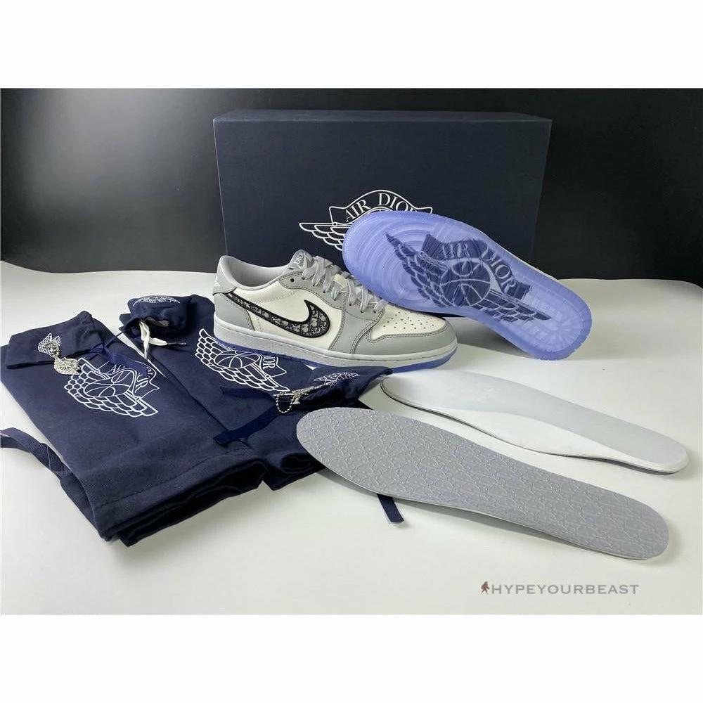 Hypeyourbeast Dior X Air Jordan 1 Low 2 Hypeyourbeast Dior X Air Jordan 1 Low