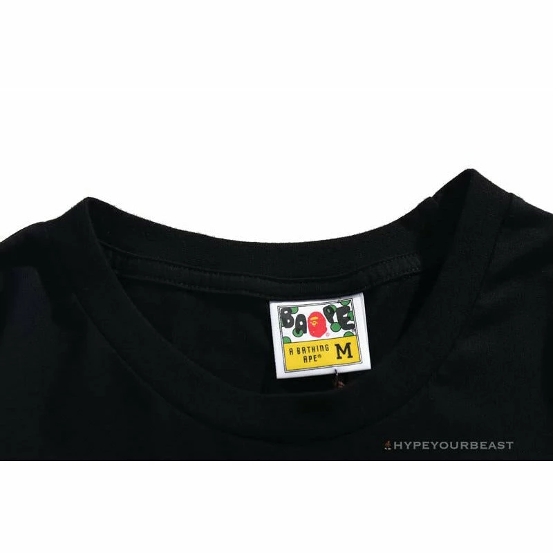 Hypeyourbeast Clothes BAPE Shark Head Crazy Patch Tee Shirt 4 Hypeyourbeast Clothes BAPE Shark Head Crazy Patch Tee Shirt