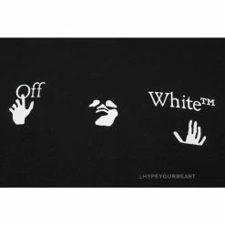 HypeYourBeast Hoodies & Jackets Off-White Green Hoodie - Black