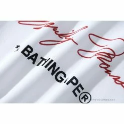 Hypeyourbeast BAPE Marilyn Monroe Camouflage Background Hoodie 'WHITE' Clothes