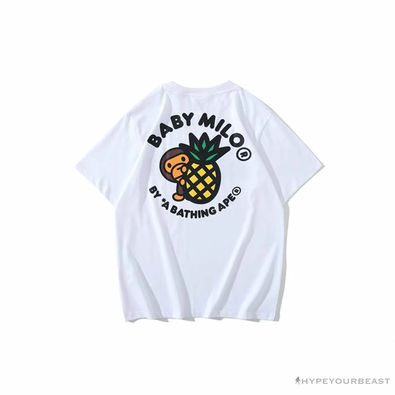 Hypeyourbeast BAPE Comic Dragon Ball Tee Shirt 'WHITE' Clothes 2 Hypeyourbeast BAPE Comic Dragon Ball Tee Shirt 'WHITE' Clothes