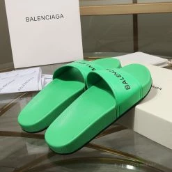 HypeYourBeast Balenciaga Slides BCG Slides Green