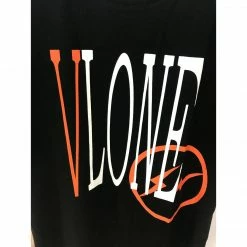 HypeYourBeast T-Shirts Vlone Orange And Black Tee Shirt 12 HypeYourBeast T-Shirts Vlone Orange And Black Tee Shirt