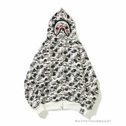 HypeYourBeast Bape Gray Camouflage Hoodie