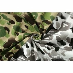 Hypeyourbeast BAPE Chinese Style Ink 10th Anniversary Camouflage Tee Shirt 'Green & White' Clothes