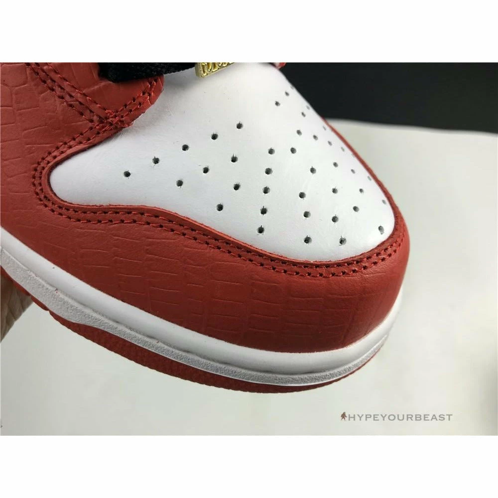 Hypeyourbeast Nike Dunk High X Supreme Red 12 Hypeyourbeast Nike Dunk High X Supreme Red