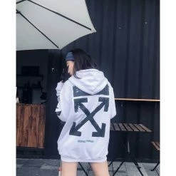 HypeYourBeast Off White Hoodie Seeing Things White Hoodies & Jackets
