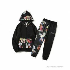 HypeYourBeast Bape Camo Hoodie Logo