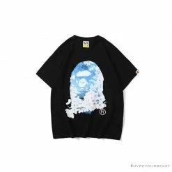 Hypeyourbeast BAPE Japan Limited Edition Mt. Fuji Sakura Tee Shirt'BLACK'