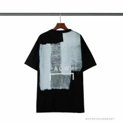 Hypeyourbeast OFF-WHITE ACW Digital Print Tee Shirt 'BLACK' T-Shirts