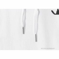 Hypeyourbeast OFF-WHITE Green Arrow Hoodie 'WHITE'