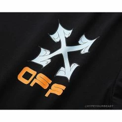 Hypeyourbeast T-Shirts OFF-WHITE Handsome Jerry Arrow Tee Shirt 'BLACK'