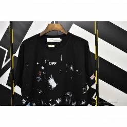 Hypeyourbeast OFF-WHITE Hot Starry Sky Fireworks Tee Shirt
