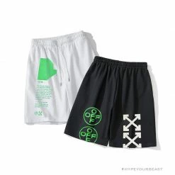 Hypeyourbeast OFF-WHITE Golden Ratio Shorts 'BLACK' Pants 8 Hypeyourbeast OFF-WHITE Golden Ratio Shorts 'BLACK' Pants