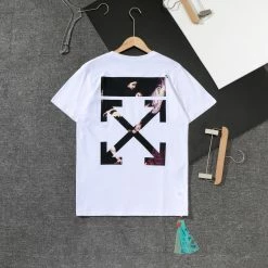 Hypeyourbeast T-Shirts OFF-WHITE Mary Religious Oil Painting Tee Shirt 'WHITE'