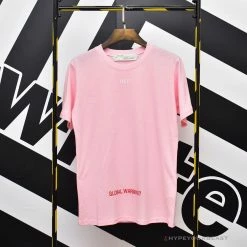 Hypeyourbeast OFF-WHITE Sakura Tee Shirt 'PINK' T-Shirts