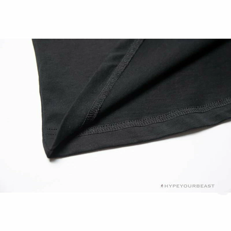 Hypeyourbeast OFF-WHITE Loose X Oversized Chest Tee Shirt 'BLACK' T-Shirts 8 Hypeyourbeast OFF-WHITE Loose X Oversized Chest Tee Shirt 'BLACK' T-Shirts