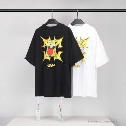 Hypeyourbeast T-Shirts OFF-WHITE Dimensional Arrow Angry Calf Tee Shirt 'WHITE'