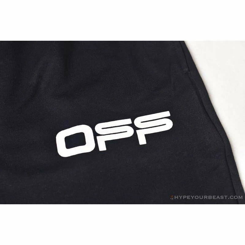 Hypeyourbeast OFF-WHITE Cabin Cabbage Shorts 'BLACK' Pants 3 Hypeyourbeast OFF-WHITE Cabin Cabbage Shorts 'BLACK' Pants