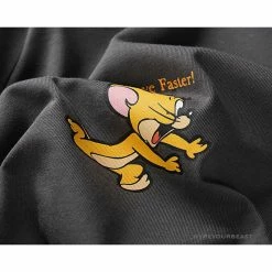 Hypeyourbeast OFF-WHITE Jerry Move Faster Tee Shirt 'GREY'