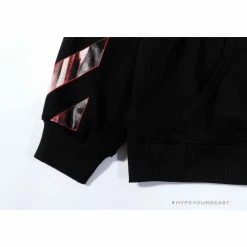 Hypeyourbeast OFF-WHITE Skull And Writing Hoodie 'BLACK' Hoodies & Jackets