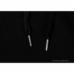 Hypeyourbeast OFF-WHITE Pink Orange Arrow Hoodie 'BLACK' Hoodies & Jackets