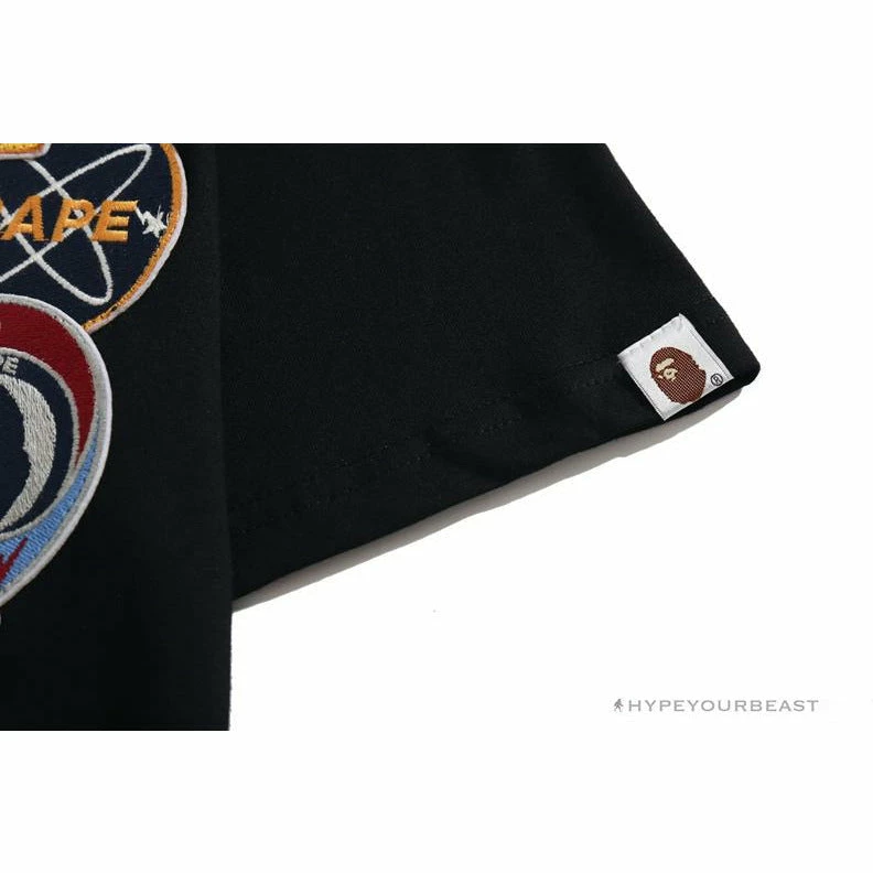 Hypeyourbeast Clothes BAPE Shark Head Crazy Patch Tee Shirt 5 Hypeyourbeast Clothes BAPE Shark Head Crazy Patch Tee Shirt