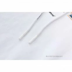 HypeYourBeast Off White Hoodie Looney - White