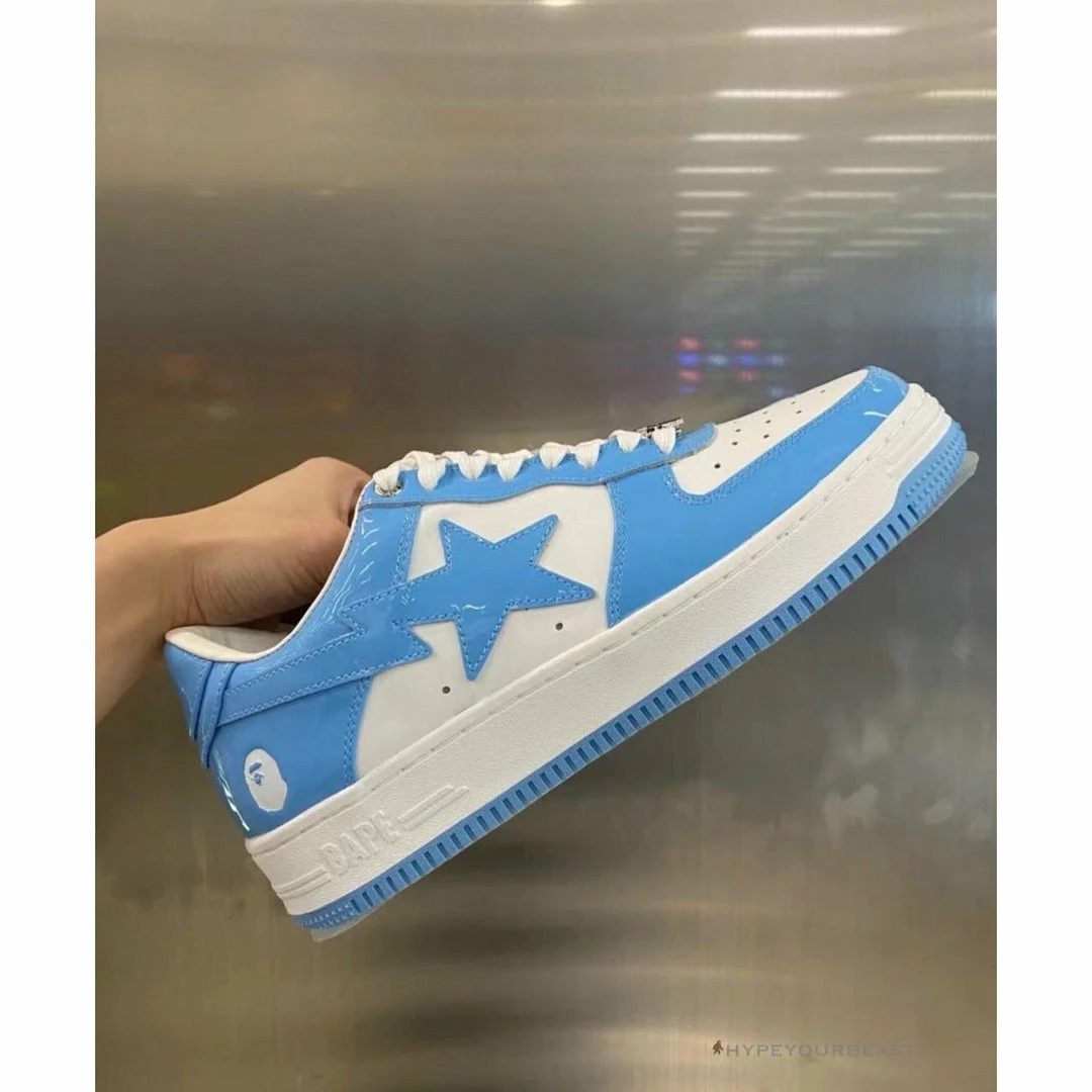 HypeYourBeast BAPE STA Low Top Sneakers Blue 7 HypeYourBeast BAPE STA Low Top Sneakers Blue