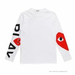 HypeYourBeast CDG PLAY Shirt 2205 White