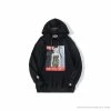 Hypeyourbeast Clothes BAPE Marilyn Monroe Camouflage Suspender Hoodie 'BLACK'