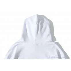 Hypeyourbeast Clothes BAPE Marilyn Monroe Hoodie 'WHITE'