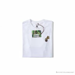 Hypeyourbeast BAPE Readymade Small Bee Camouflage Letter Tee Shirt 'BLUE' 33 Hypeyourbeast BAPE Readymade Small Bee Camouflage Letter Tee Shirt 'BLUE'