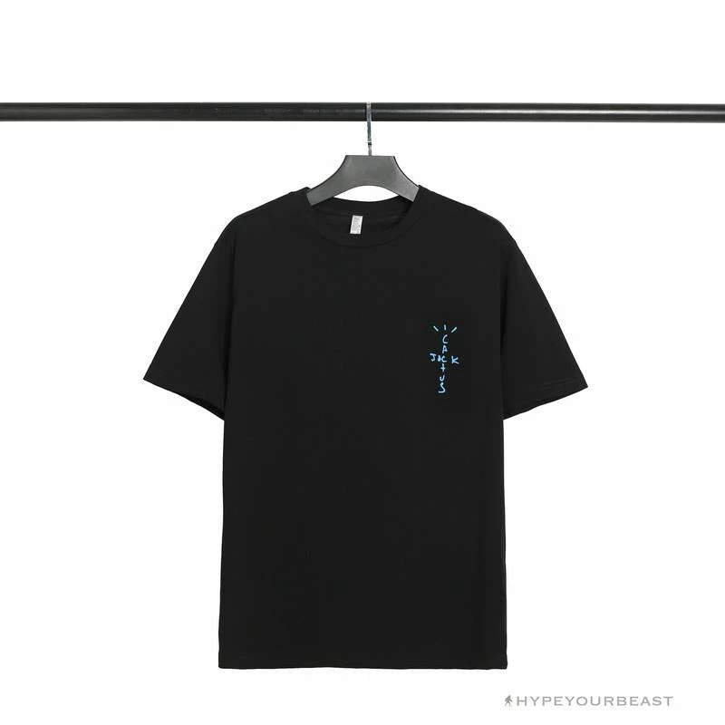 Hypeyourbeast OFF-WHITE Travis Scott Cactus Jack Tee Shirt 'BLACK' 2 Hypeyourbeast OFF-WHITE Travis Scott Cactus Jack Tee Shirt 'BLACK'