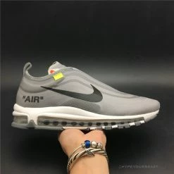 Hypeyourbeast Off White X Nike Air Max 97 Light Grey Black White