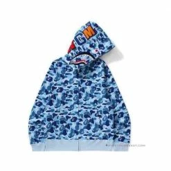 Hypeyourbeast Bape Jacket Blue Camo