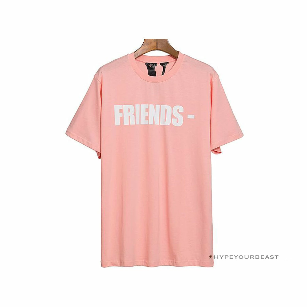 HypeYourBeast T-Shirts Vlone Pink Tee Shirt 1 HypeYourBeast T-Shirts Vlone Pink Tee Shirt