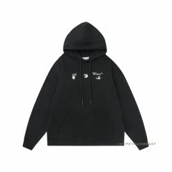 HypeYourBeast Off White Hoodie Royal - Black