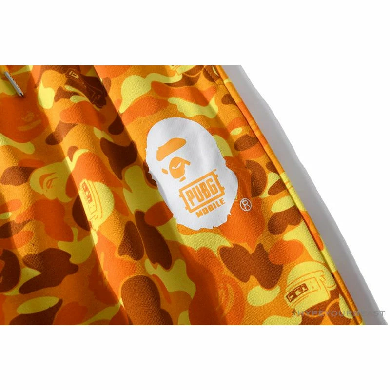 Hypeyourbeast BAPE X PUBG Joint PUBG PUBG Eating Chicken Orange Camouflage Pants 5 Hypeyourbeast BAPE X PUBG Joint PUBG PUBG Eating Chicken Orange Camouflage Pants