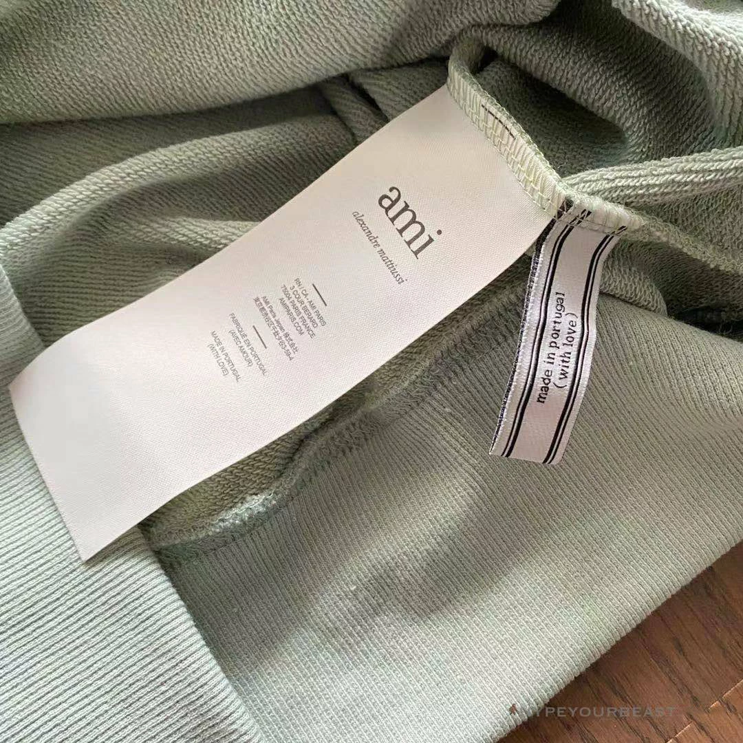 Hypeyourbeast AMI Hoodie Green 4 Hypeyourbeast AMI Hoodie Green