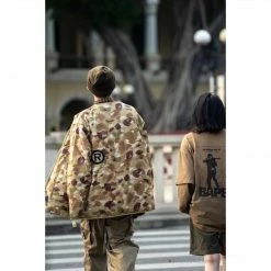 HypeYourBeast Bape Long Sleeve Tee Shirt Brown