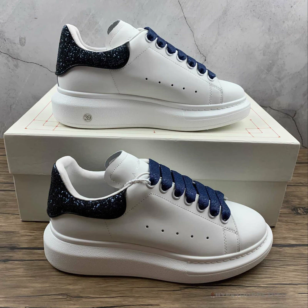HypeYourBeast Alexander McQueen White / Blue Sparkle A. Mcqueen 4 HypeYourBeast Alexander McQueen White / Blue Sparkle A. Mcqueen