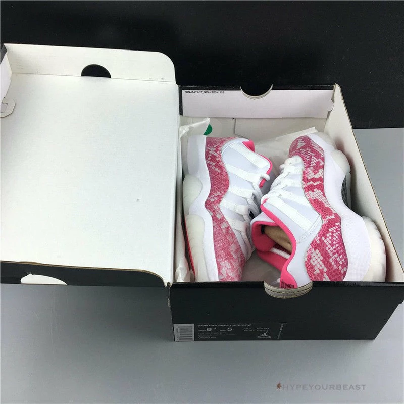 Hypeyourbeast Air Jordan 11 Low 'White / Pink' 11 Hypeyourbeast Air Jordan 11 Low 'White / Pink'