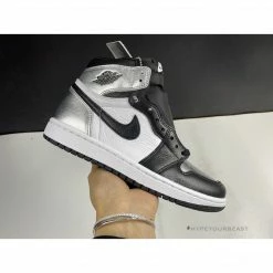 Hypeyourbeast Air Jordan 1 Retro High Silver Toe