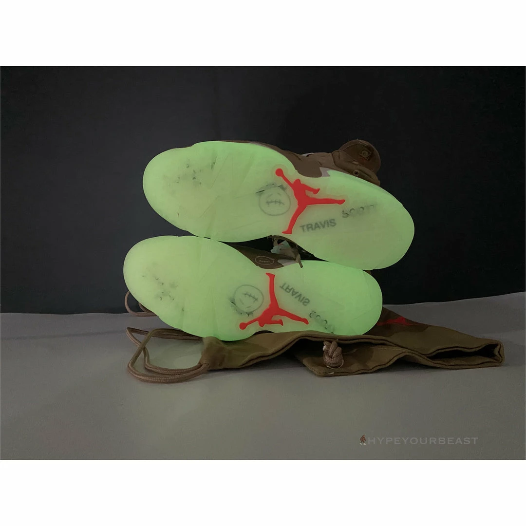 HypeYourBeast Air Jordan 6 Retro Travis Scott British Khaki 7 HypeYourBeast Air Jordan 6 Retro Travis Scott British Khaki