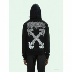 HypeYourBeast Off White Hoodie Black GREY Hoodies & Jackets