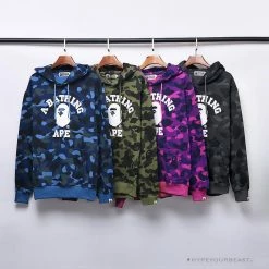 Hypeyourbeast BAPE X Bathing Ape Head Camouflage Hoodie 'BLUE' 12 Hypeyourbeast BAPE X Bathing Ape Head Camouflage Hoodie 'BLUE'